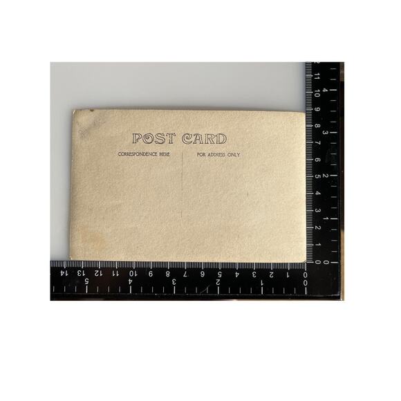 Antique RPPC Postcard 1910-1920 Ephemera Black White St Johns Bridge Men Women - Picture 4 of 4